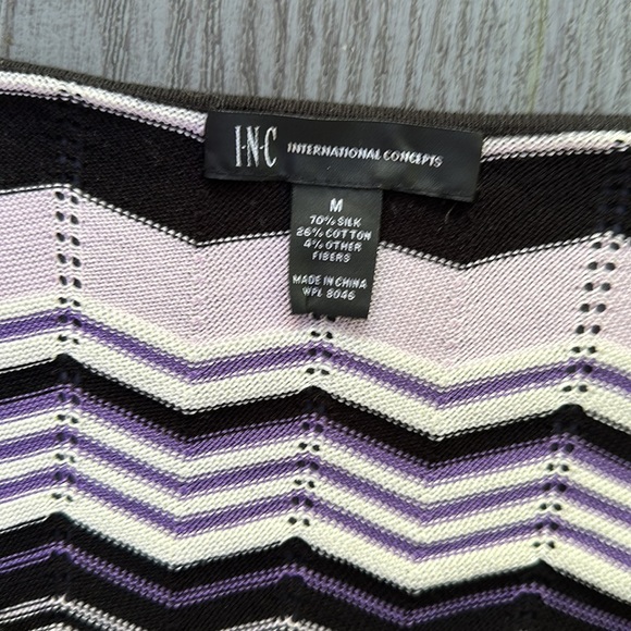 INC International Concepts Sparkly Top- Like new - Picture 2 of 6